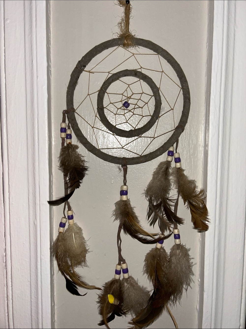 Leather Bead Dream Catchers Lot of 5 Variety Small-Large EUC